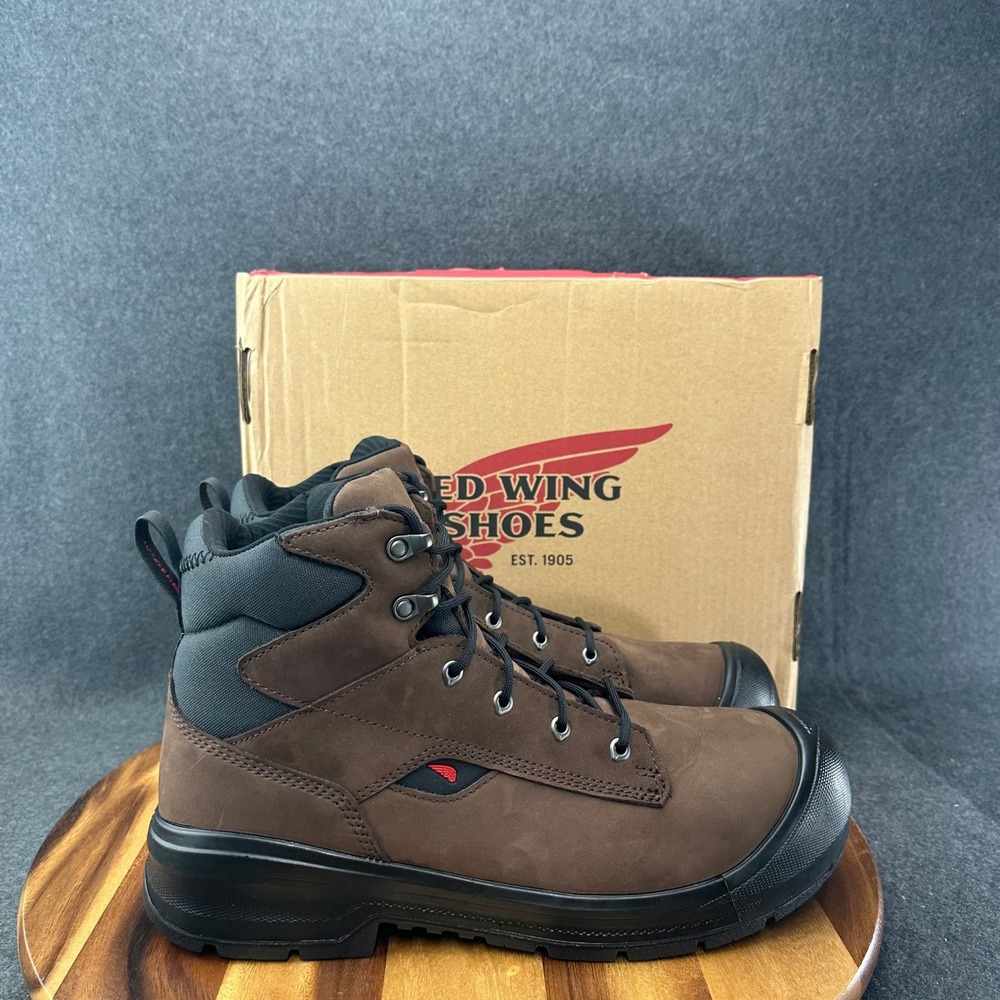 Red Wing VersaPro 3028 Size 13D Mens 6" Waterproof S7S Safety Ankle Boots - Picture 1 of 12